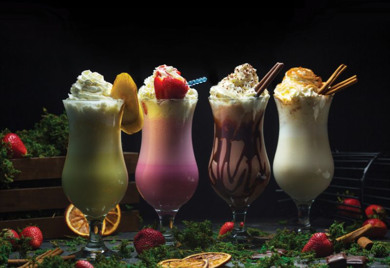 thick shakes types of milkshakes