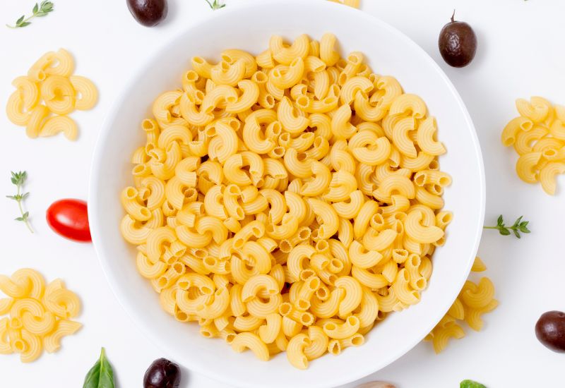 macaroni type of pasta
