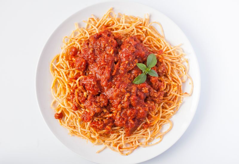 spaghetti bolognese pasta