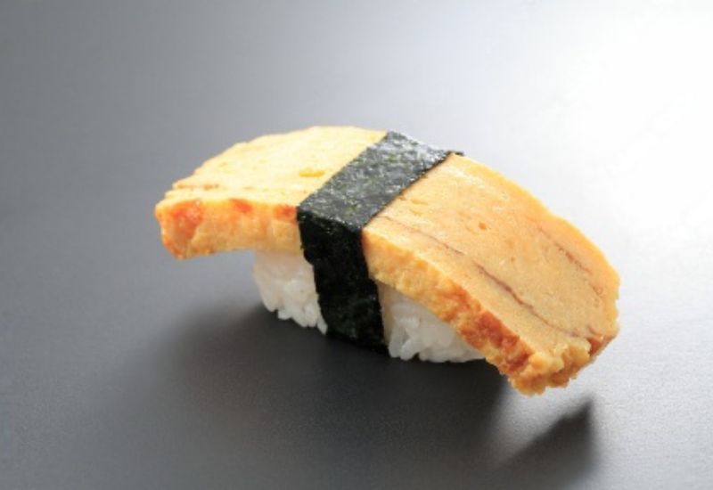 tamagoyaki nigiri sushi