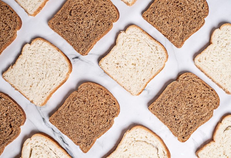wheat bread vs normal bread